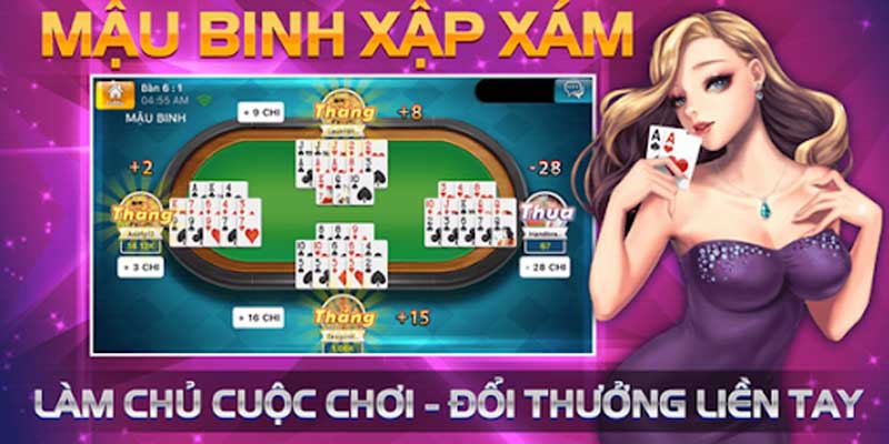 Cách chơi mậu binh game bài đơn giản